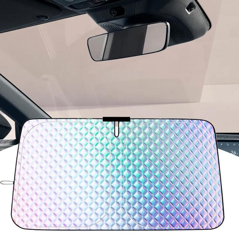 Car Sunshade Windshield Sunshade Car Sun Cover Portable Uv Blocking Foldable Interior Protection For Parking Travel Truck