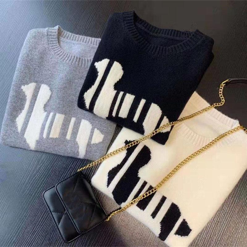 Sleeveless Vest Knitted Outer Vest Women Clothing Autumn New Cartoon Round Neck Pullover Vest Sweater Female Top