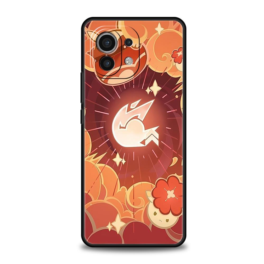Genshin Impact Phone Case For Xiaomi Mi 15 14 13 12 11 Lite 14T 13T 12T 11T Pro Poco X7 X6 X5 X3 Pro F6 F5 F4 Cover