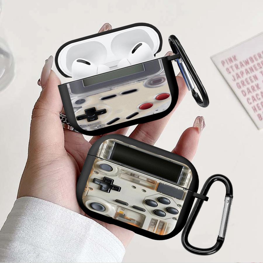 Game Console Pattern Case For Airpods 1 2 3 4 Pro Pro3 Pro2 Earphone Cases Cover