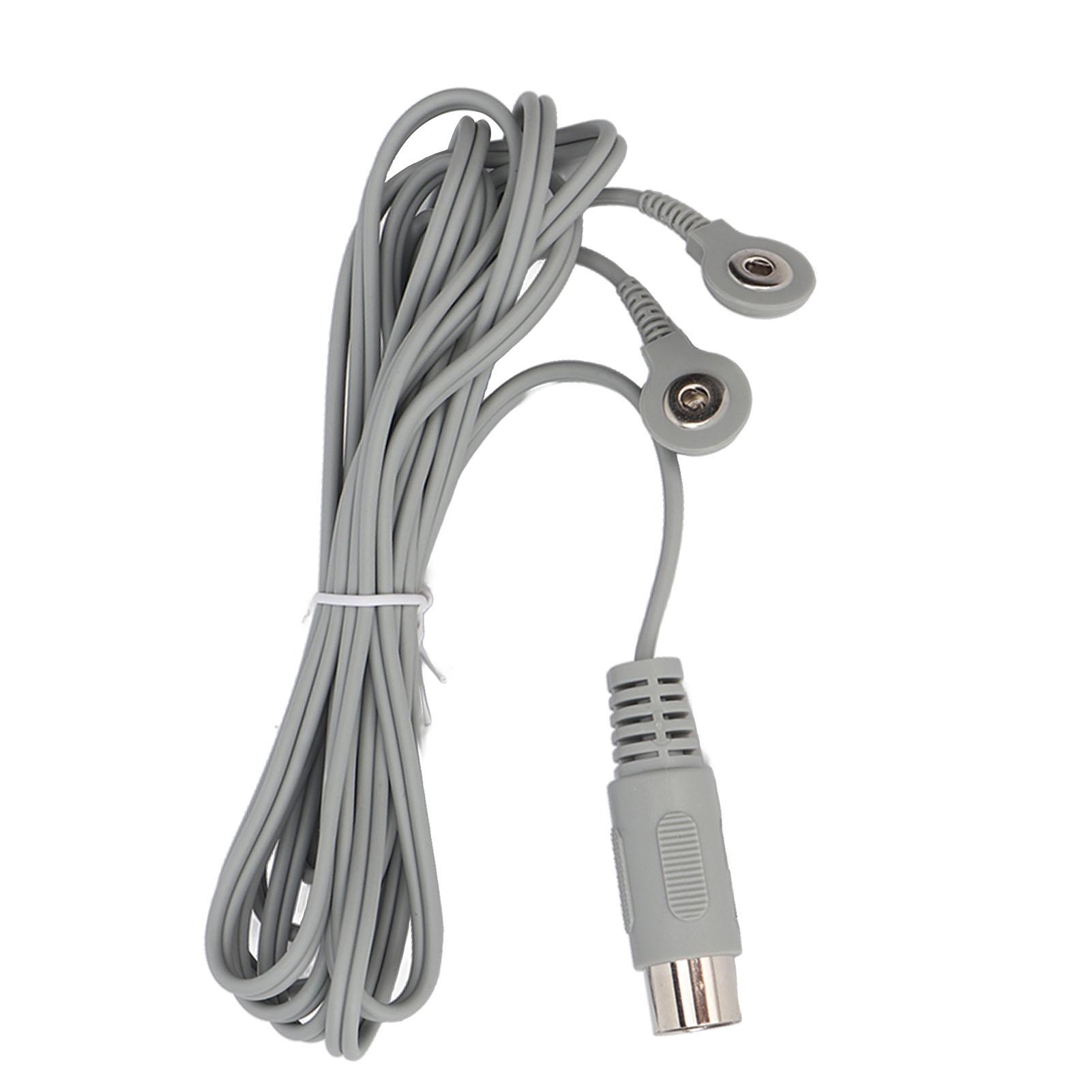 

Провода для электродов 2 защелки 5P Физиотерапия Портативные провода для электродов Кабель для