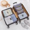 6 In 1 Travel Organizer Laundry Pouch Travel Luggage Bag Clothes Organizer Set