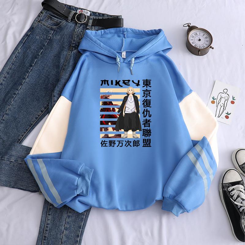 Tokyo Revengers Sano Manjirou Japan Anime Hoodies Men Women Streetwear Harajuku Fashion Hip Hop Oversized Long Sleeve Sweatshirt
