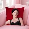 Popular fashion Elegant Chinese DDilraba Dilmurat Cushion Cover Pillow Case Soft Friendly Fabric  Concealed Zipper