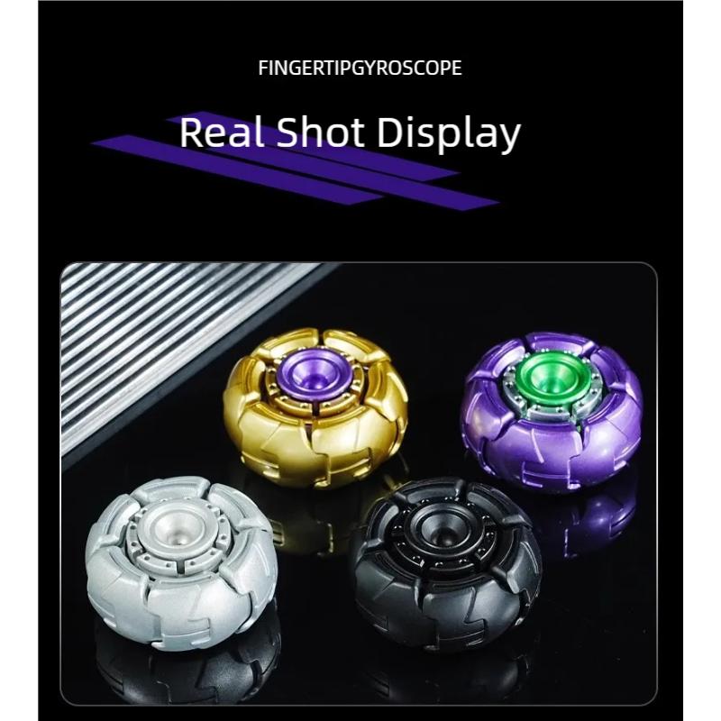 Opening and Closing Fingertip Gyro Fidget Spinner Hand Spinner Decompression Stress Relief AutismFidget Toys Adult Child Gifts