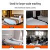 Oxygen-Based Color-Safe Bleach Powder: Stain Remover & Whitener for Colored Clothes, Bedding - Large Bucket