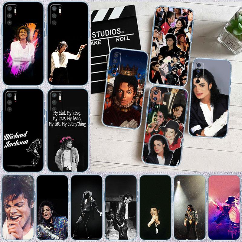 M-Michael J-Jackson Transparent Phone Case for Motorola Moto G7 G8 G9 G84 G85 G73 G24 G15 Z2 Play Power Plus