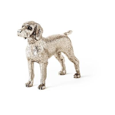 Kolekcja figurek brytyjskich psów artystycznych Weimaraner