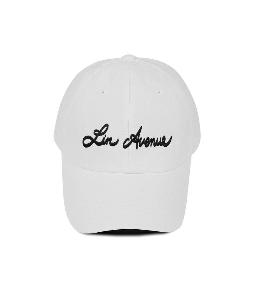 Linebinyu Cotton Ball Cap - White