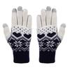Outdoor Winter Gloves for Daily Walks, Phone-Ready Fingertips, Jacquard Detail and Wrist Rib Comfort for Adults