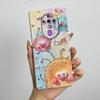 For Tecno Spark 6 KE7 Case Spark6 Silicone TPU Soft Phone Casing Sweet Painted Printed Shockproof Protective Back Cover