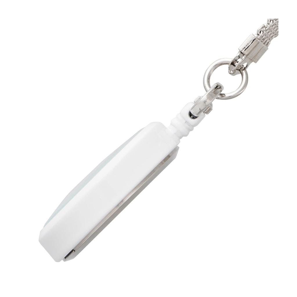 CREPHA Taschenuhr Krankenschwesteruhr Analog Hakenkette Weiß NB-AL379-WT