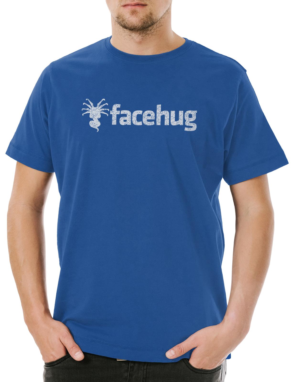 Facehug Men s T-Shirt Mens Womens Tees Top Ripley Prometheus Alien Nostromo Aliens Weyland Movie L