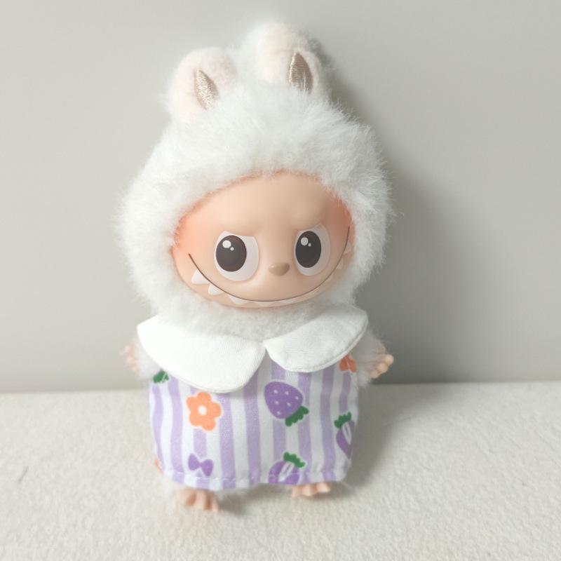Labubu Doll 4.0 Mini Outfit - 4th Gen Pendant Dress & Shirt Set 4.0 (4th Gen) Doll Not Included