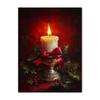 Vintage Red Christmas Tree Truck Candle Decorative Posters Merry Christmas Canvas Painting Living Room Wall Art Holiday Decor