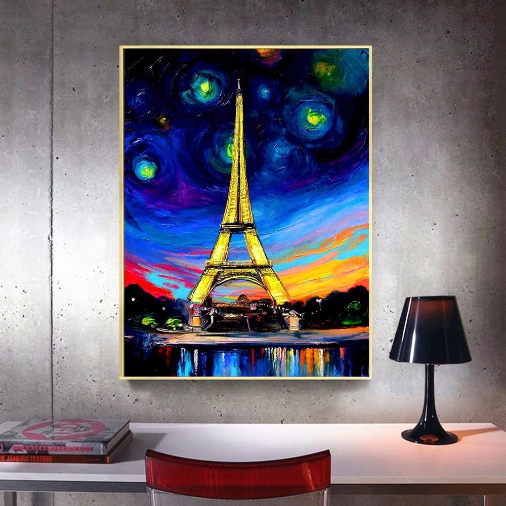 Diamond Painting With Round Stones Scenery New Diamond Embroidery Scenic Pictures