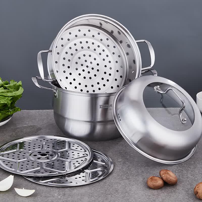 Yibo Stainless Steel Steamer Pot
