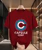 2026 New Pure Cotton Tshirt Vintage Washed Print Unisexs Fashion Short Sleeve