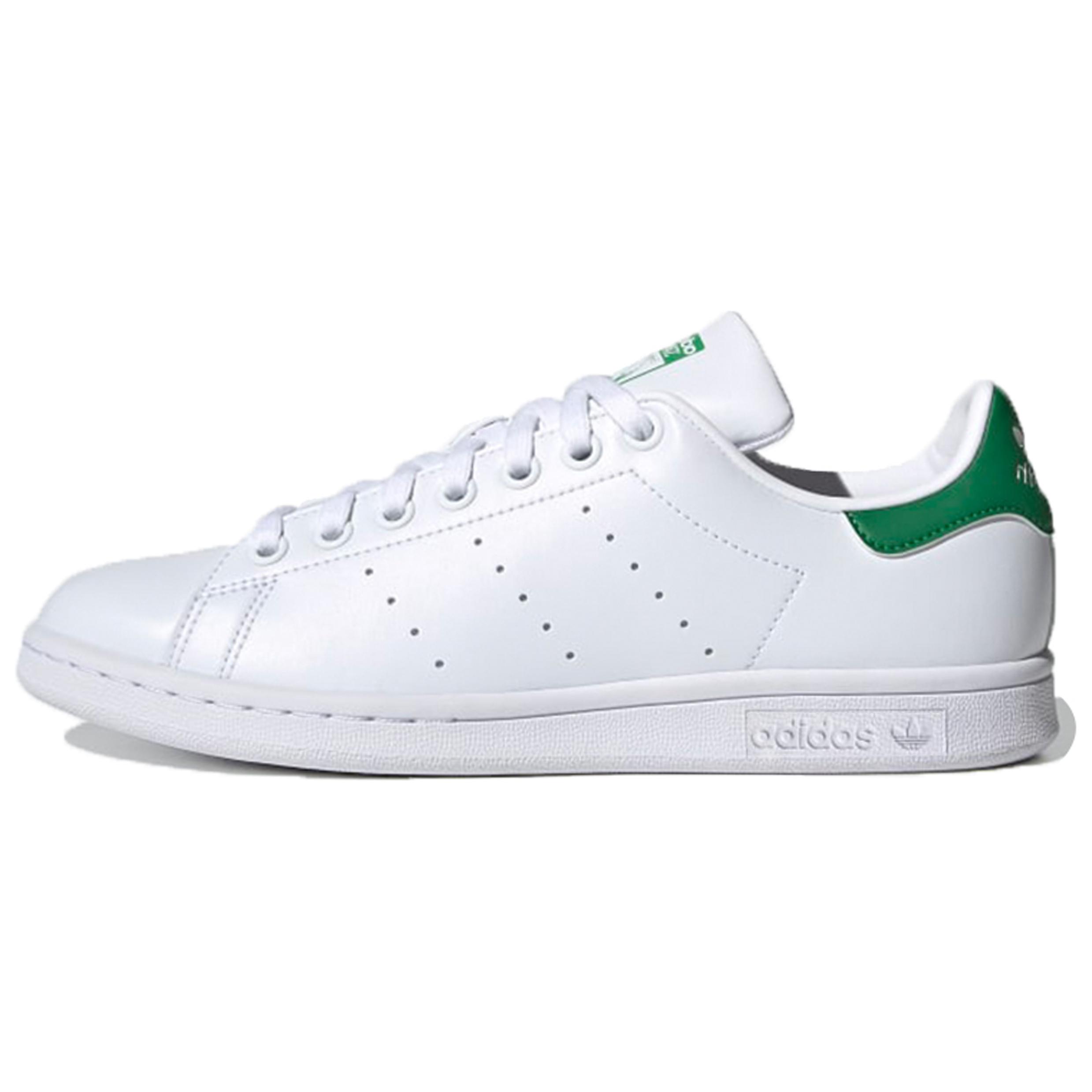 Stan Smith Wmns Adidas Originals Primegreen  White Green  Women s Q47226 36