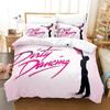 3D Print Dirty Dancing Bedding Set,Duvet Cover Comforter Bed Set Quilt Cover Pillowcase,King Queen Twin Size Boys Girls Adults