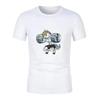 Fun Gym Unicorn Weightlifting Fitness Bodybuilding Printed Round Neck T-Shirt Summer Breathable Quick-Dryingcasual Short Sleeves