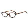 Fashion Protective Glasses Lightweight Blue Light Blocking Glasses Retro Oval Eyeglasses Comfortable Small Oval Sunglasses