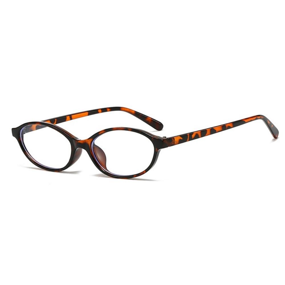 

Fashion Protective Glasses Comfortable Retro Oval Eyeglasses Blue Light Blocking Glasses Modern Y2k Eyewear For Travel Computer