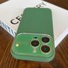 iPhone 16 Liquid Silicone Soft Case with Large Window for Apple 15 Pro Max, Solid Color, Full Coverage.