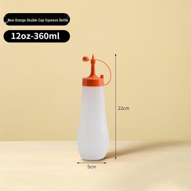 ZISIZ Food-Grade Plastic Squeeze Bottle