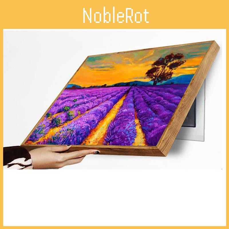 Eleganter 40x60cm Leinwanddruck Ungerahmtes Landschaftsgemälde für Wohnzimmer