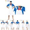 Unisex Charming Adult Duck Sailor Costume Soft Polyester Fabric Perfect For Halloween Events