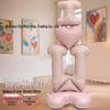 Clown Foil Balloon Display for Kids' Birthday Party Decoration
