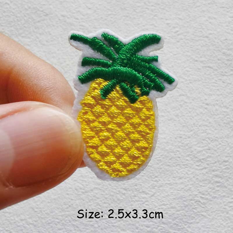 

Вышитые аксессуары «сделай сам», нашивка, виды фруктов, парчи, Ropa Diy, термопресс, аппликация, наклейки для одежды, нашивка на джинсы, сумки, шитье 2.5x3.3cm