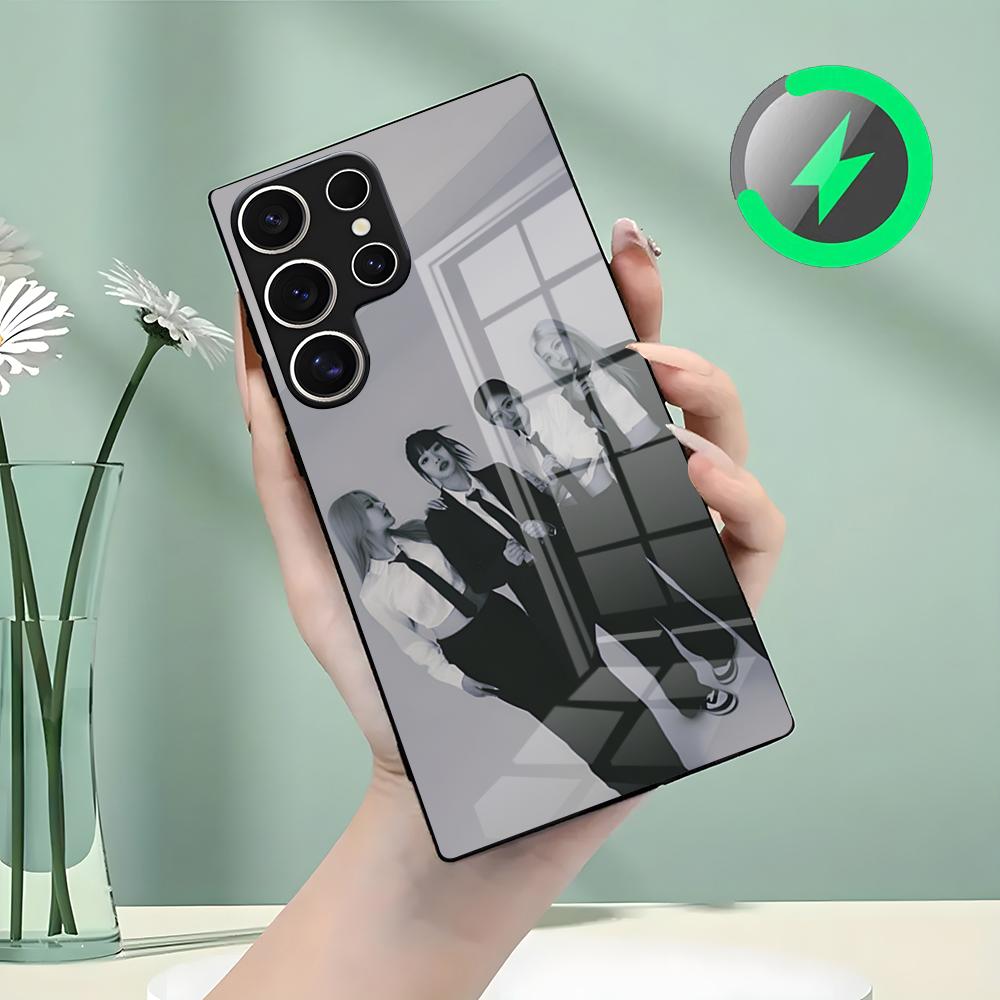 Kpop Girl Group Kiss Of Life Phone Case For Samsung S26 S25 S24 S23 S22 S21 S20 Edge Ultra Plus FE For Magsafe Glass Case