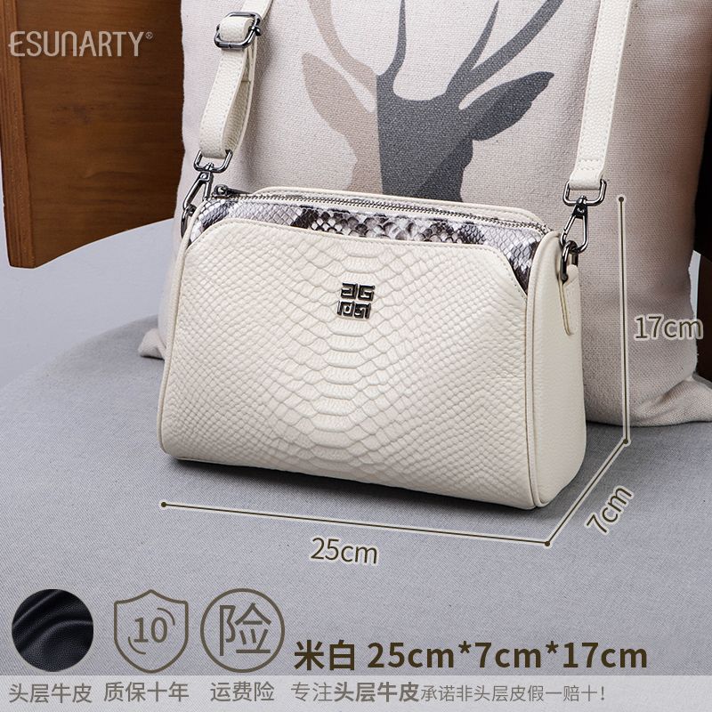 

Women s Multi-Compartment Bag Casual Crocodile Pattern Crossbody Bag