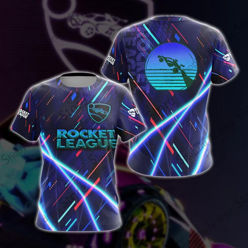 ETST 03 Game Rocket League 3D Print T-shirt Heren Dames Mode T-shirt Kinderen Hip Hop Tops Tees Jongen T-shirt Camisetas Herenkleding Zomer 3XL