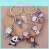Jujutsu Kaisen Keychain With Cartoon Characters For Gift And Travel Souvenirs