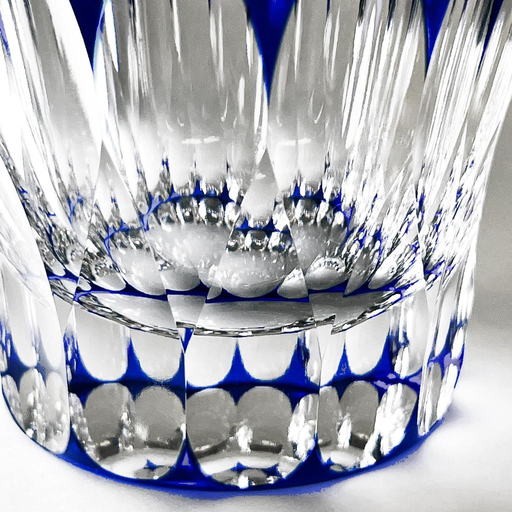 Direktvertrieb von Taiburo Crystal Edo Kiriko Fleur Blume Schildpatt 2026 Kristallglas in Paulowniaholz Hergestellt in Japan Studio -