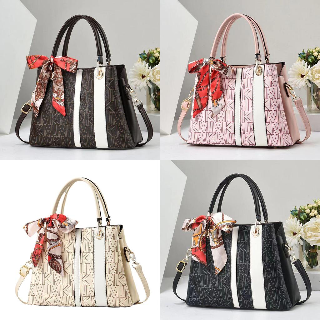 Stylish Urban Mom Tote Bag Large Capacity Elegant Pu Bucket Bag For Daily Use