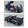 1/18 Pagani Huayra Cool Alloy Sports Car Model, Simulated Interior Details, Cool Lighting and Sound Effects, Exquisite Desktop Ornaments
