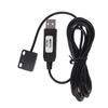 USB Magnetic Sensor Switch Customizable Black ABS Widely Compatible USB Keyboard Switch Cable for Printer Monitoring