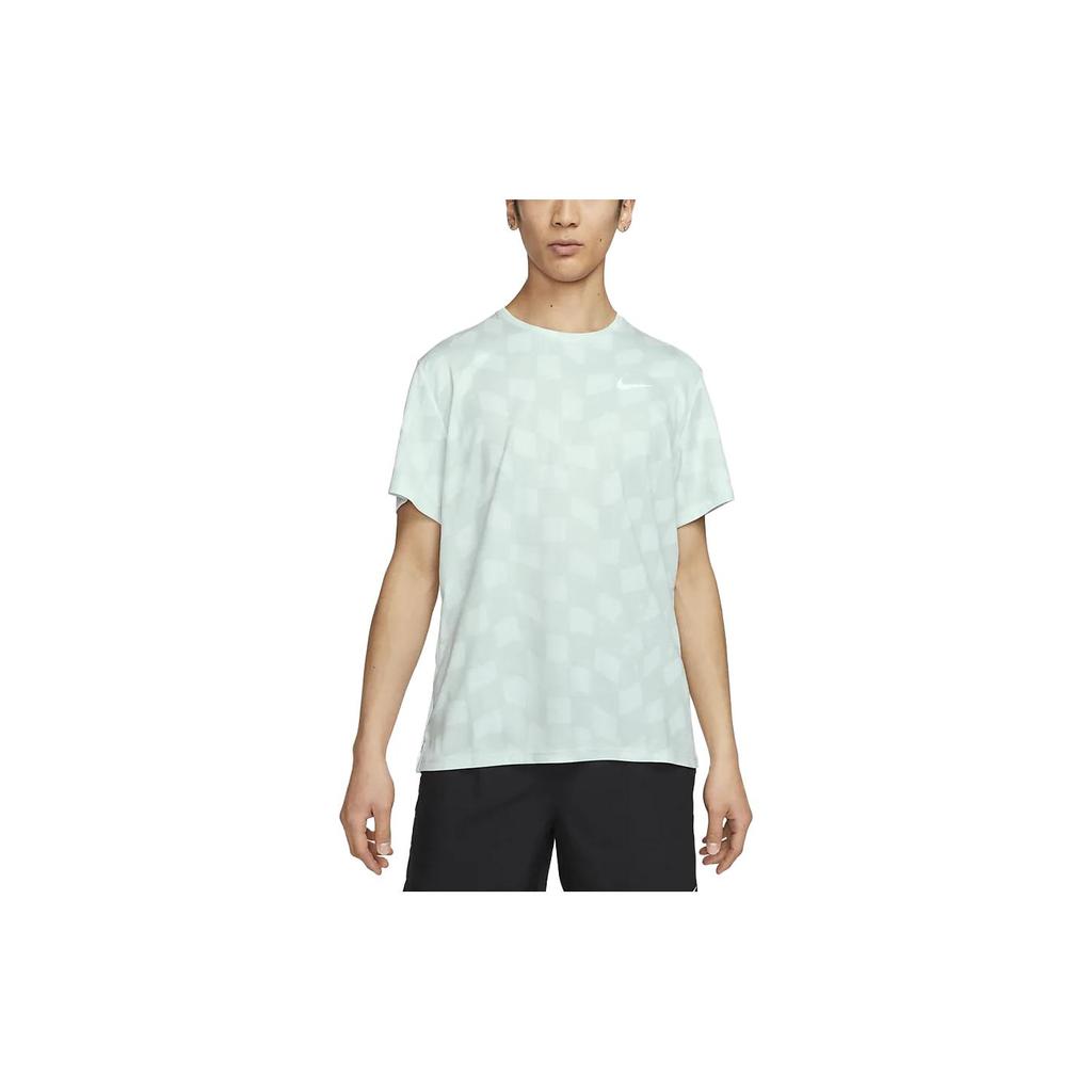 New Nike Running T Shirt Men's Light Green DX0871-025