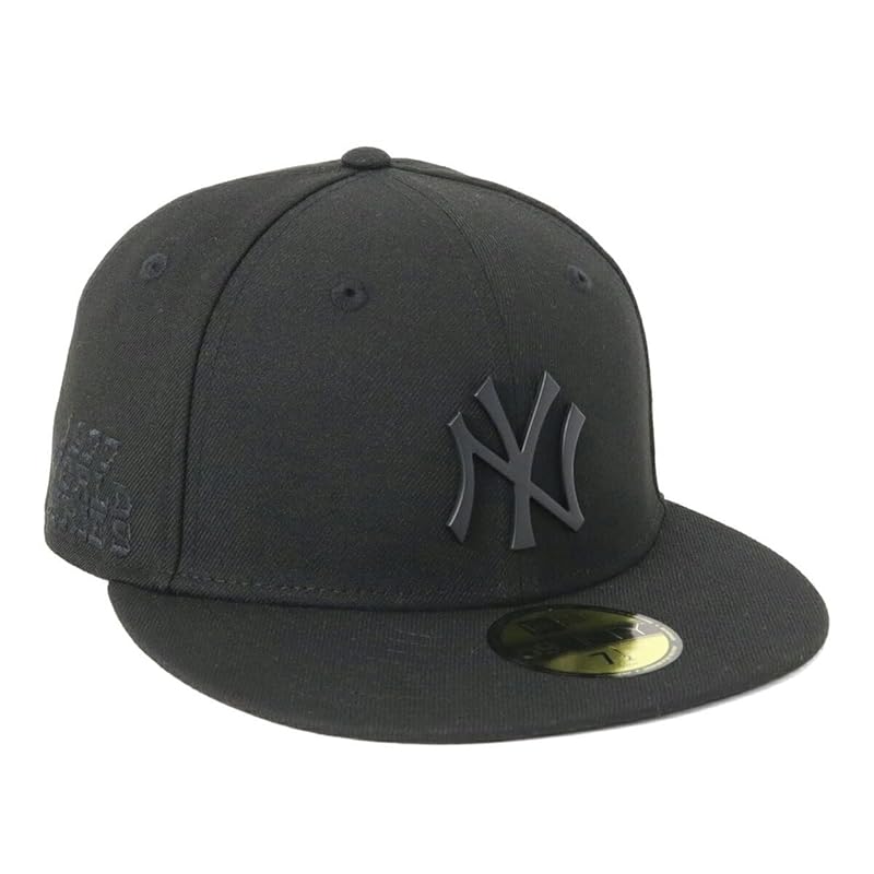 

New Era (new era) new era cap MLB metal logo 59FIFTY side patch ONSPOTZ special order NY black 7 3/8 59Fifty Black Metal Badge Side Patch Mlb New York