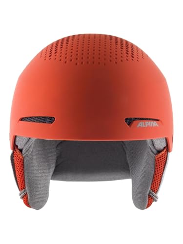 ALPINA ZUPO Children's Ski and Snowboard Helmet with Adjustable Dial and Breathable Fit, Sizes 54-58cm