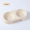 Double Cat Bowl - Macaron Candy Color Pet Feeding Bowl