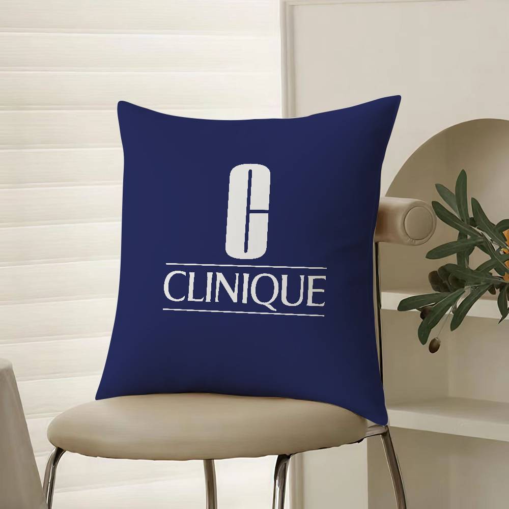 

World-Renowned Brands Clinique-E Pillow Case Comfort Sofa Bed Silky elegant Invisible zipper Decorative cushion cover 12x12Inch