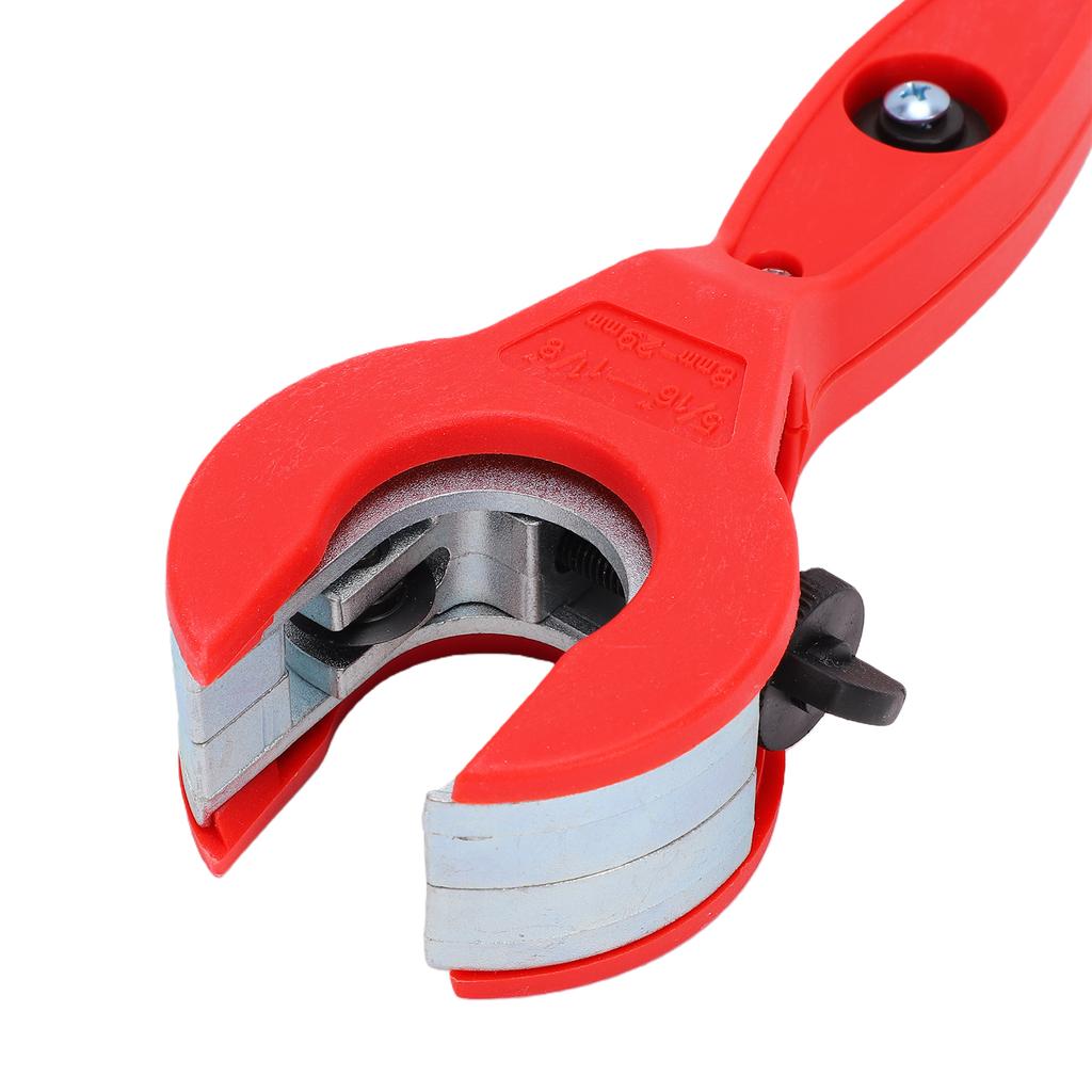 Ratchet Pipe Cutter 8-29mm, Multi-Purpose Tube Cutter for Cutting Copper, PVC and Plastic Pipes