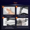 Quick-Dry Nail-Free Adhesive for Mirrors and Tiles – Strong, No-Drill Solution for Bathroom Shelves