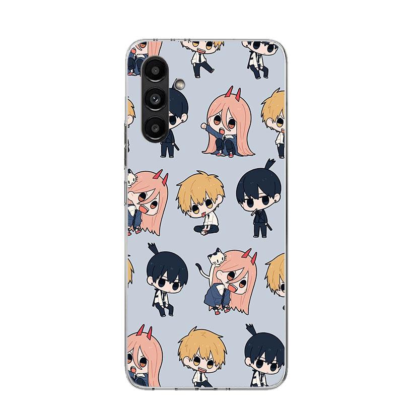 C-Chainsaw Mans Cute Phone Case For Samsung Galaxy A17 A16 A14 A15 A13 A57 A56 A54 A55 A53 A37 A36 A34 A35 A33 A26 A24 A25 A23 G