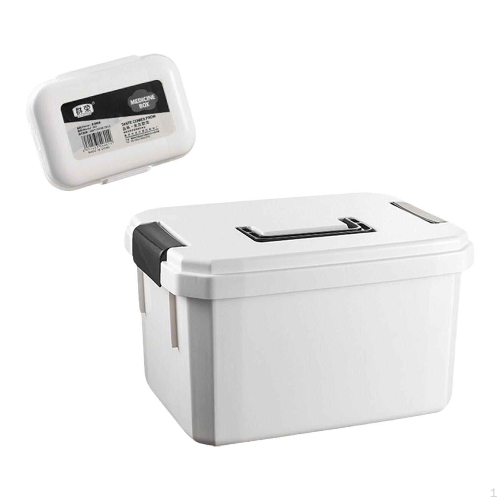 

Многоцелевая аптечка с крышкой, шкафчик для офиса, автомобиля, рабочего места S and small box